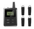 Le cuffie dell'audio sistema Bluetooth della guida turistica E8 pesano il trasmettitore 20g ed il ricevitore