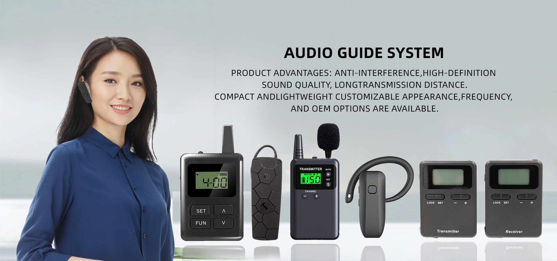 qualità Sistema audio della guida turistica Fabbrica